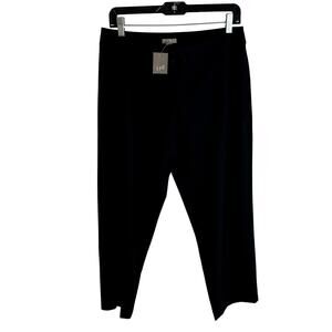 J.Jill Cropped Dress Pants Womens Size 8 Black NWT NEW Capsule Travel